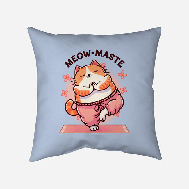 Meow-maste-None-Non-Removable Cover w Insert-Throw Pillow-fanfreak1