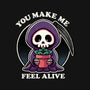 Feeling Alive-None-Removable Cover-Throw Pillow-fanfreak1