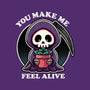 Feeling Alive-None-Removable Cover-Throw Pillow-fanfreak1