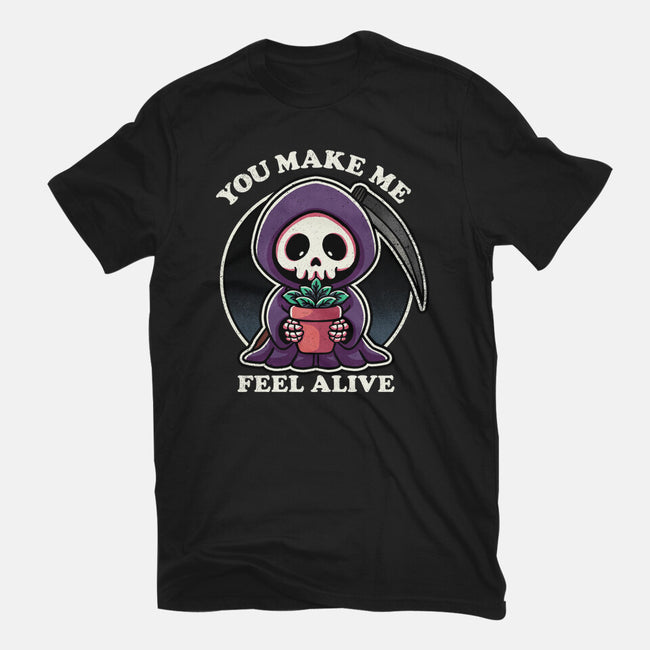 Feeling Alive-Womens-Basic-Tee-fanfreak1