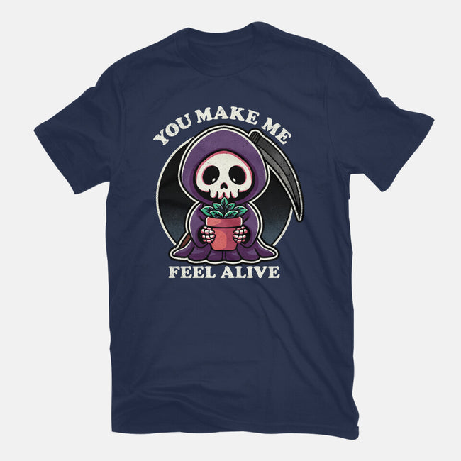 Feeling Alive-Womens-Basic-Tee-fanfreak1