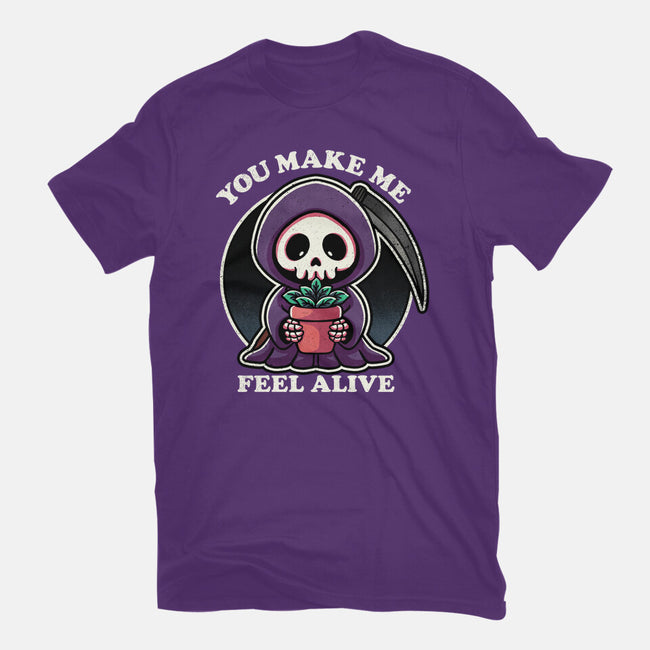 Feeling Alive-Womens-Basic-Tee-fanfreak1