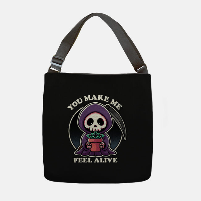 Feeling Alive-None-Adjustable Tote-Bag-fanfreak1