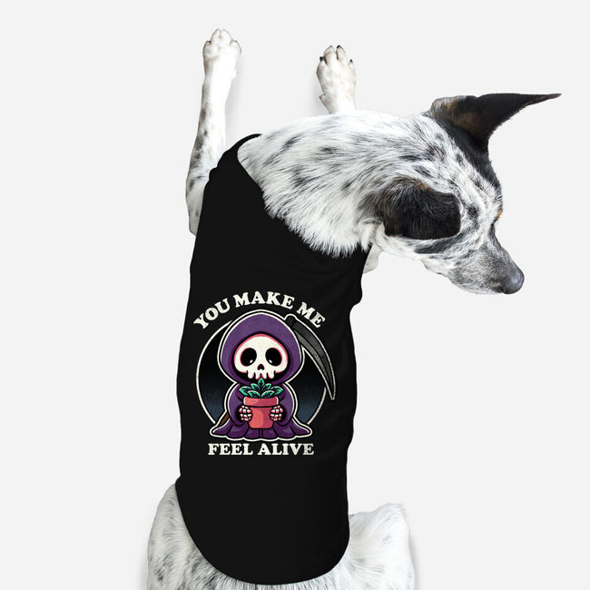 Feeling Alive-Dog-Basic-Pet Tank-fanfreak1