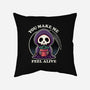 Feeling Alive-None-Non-Removable Cover w Insert-Throw Pillow-fanfreak1