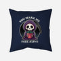 Feeling Alive-None-Non-Removable Cover w Insert-Throw Pillow-fanfreak1