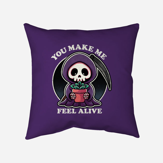 Feeling Alive-None-Removable Cover w Insert-Throw Pillow-fanfreak1