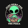 Aliens Love Pizza-Womens-Off Shoulder-Sweatshirt-fanfreak1