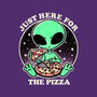 Aliens Love Pizza-None-Removable Cover-Throw Pillow-fanfreak1
