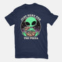 Aliens Love Pizza-Unisex-Basic-Tee-fanfreak1