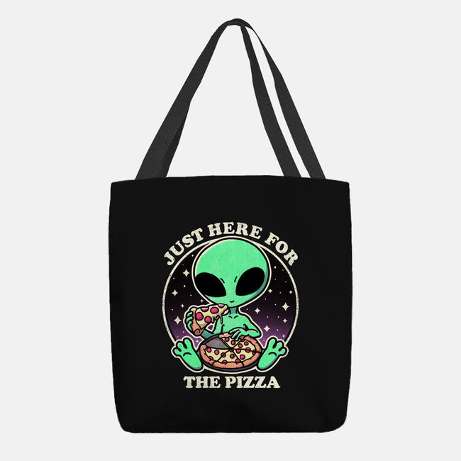 Aliens Love Pizza-None-Basic Tote-Bag-fanfreak1