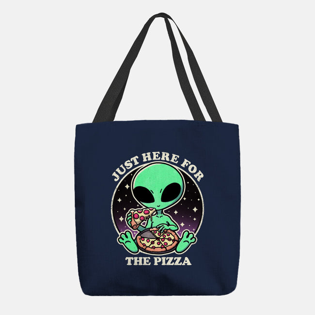 Aliens Love Pizza-None-Basic Tote-Bag-fanfreak1