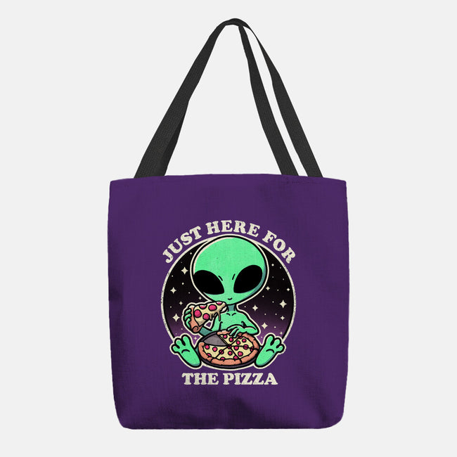 Aliens Love Pizza-None-Basic Tote-Bag-fanfreak1