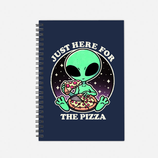 Aliens Love Pizza-None-Dot Grid-Notebook-fanfreak1