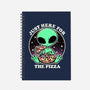 Aliens Love Pizza-None-Dot Grid-Notebook-fanfreak1
