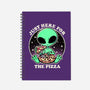 Aliens Love Pizza-None-Dot Grid-Notebook-fanfreak1