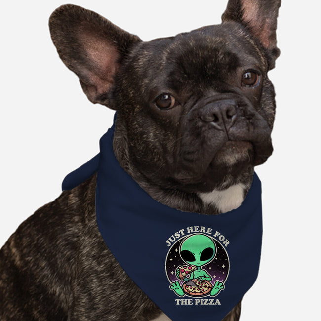 Aliens Love Pizza-Dog-Bandana-Pet Collar-fanfreak1