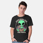 Aliens Love Pizza-Mens-Basic-Tee-fanfreak1