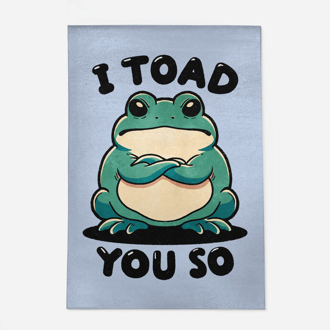 I Toad You So-None-Indoor-Rug-fanfreak1