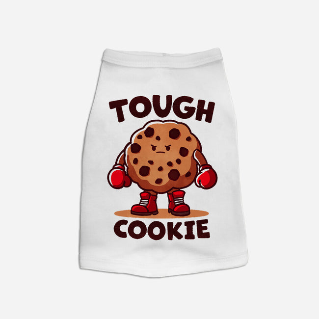One Tough Cookie-Cat-Basic-Pet Tank-fanfreak1