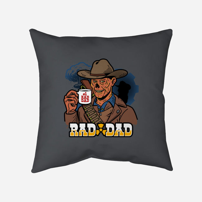 Rad Dad-None-Non-Removable Cover w Insert-Throw Pillow-Boggs Nicolas