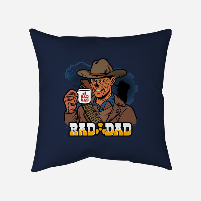 Rad Dad-None-Non-Removable Cover w Insert-Throw Pillow-Boggs Nicolas