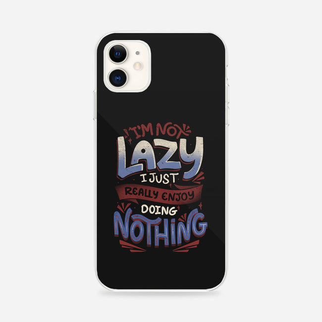 I'm Not Lazy-iPhone-Snap-Phone Case-tobefonseca