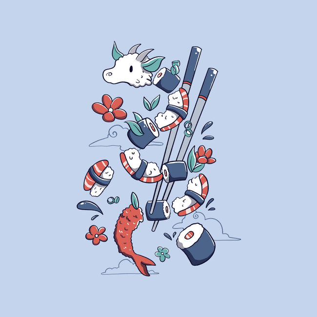 Dragonmaki Funny Sushi-None-Stretched-Canvas-tobefonseca
