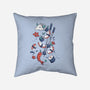 Dragonmaki Funny Sushi-None-Non-Removable Cover w Insert-Throw Pillow-tobefonseca