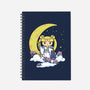 Kokeshi Moon Princess-None-Dot Grid-Notebook-ellr