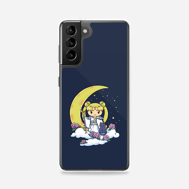 Kokeshi Moon Princess-Samsung-Snap-Phone Case-ellr