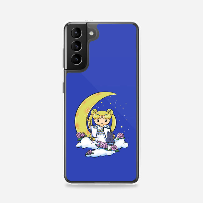 Kokeshi Moon Princess-Samsung-Snap-Phone Case-ellr