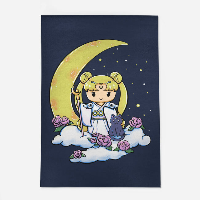 Kokeshi Moon Princess-None-Outdoor-Rug-ellr