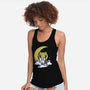 Kokeshi Moon Princess-Womens-Racerback-Tank-ellr