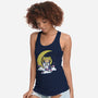 Kokeshi Moon Princess-Womens-Racerback-Tank-ellr