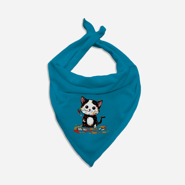 Artistic Cat-Dog-Bandana-Pet Collar-kharmazero