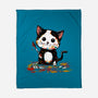 Artistic Cat-None-Fleece-Blanket-kharmazero