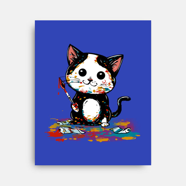 Artistic Cat-None-Stretched-Canvas-kharmazero