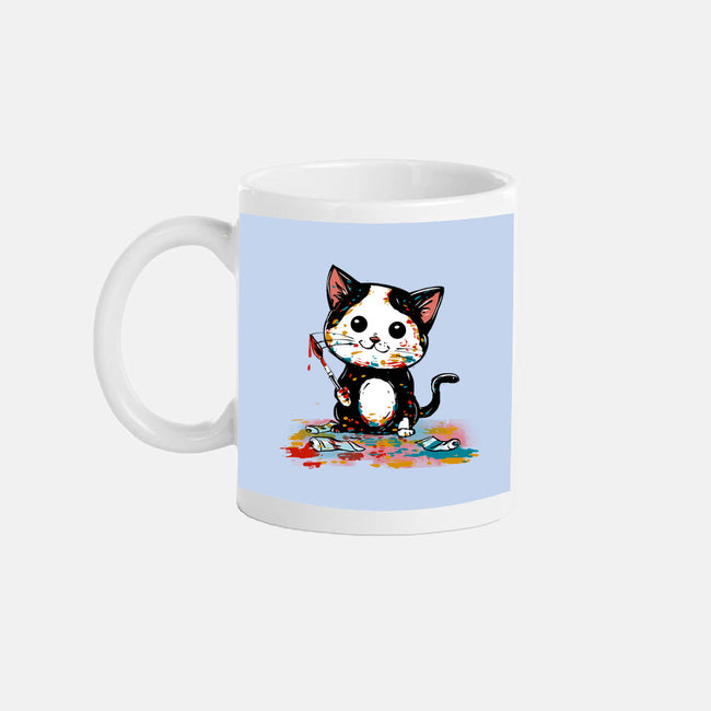 Artistic Cat-None-Mug-Drinkware-kharmazero