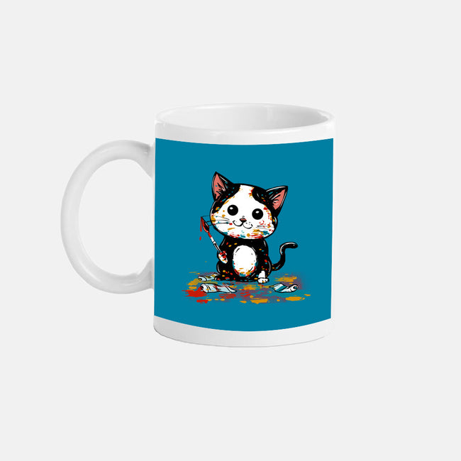 Artistic Cat-None-Mug-Drinkware-kharmazero