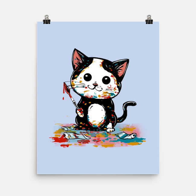 Artistic Cat-None-Matte-Poster-kharmazero