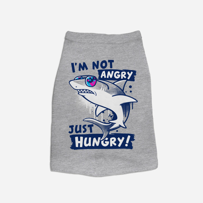 Just Hungry Shark-Cat-Basic-Pet Tank-NemiMakeit