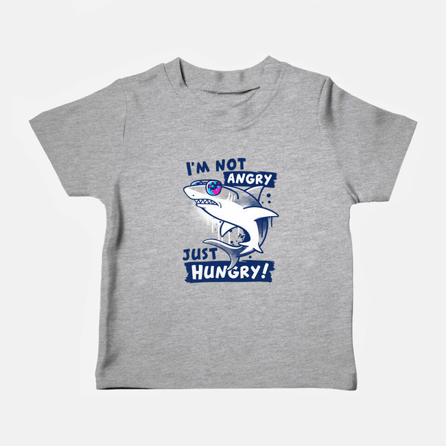 Just Hungry Shark-Baby-Basic-Tee-NemiMakeit