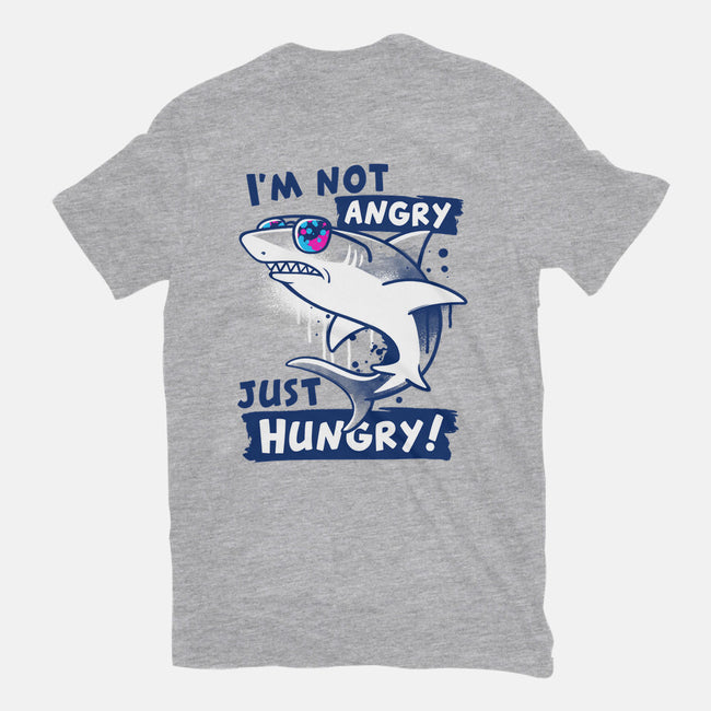 Just Hungry Shark-Mens-Premium-Tee-NemiMakeit