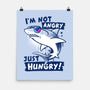 Just Hungry Shark-None-Matte-Poster-NemiMakeit