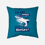 Just Hungry Shark-None-Removable Cover-Throw Pillow-NemiMakeit