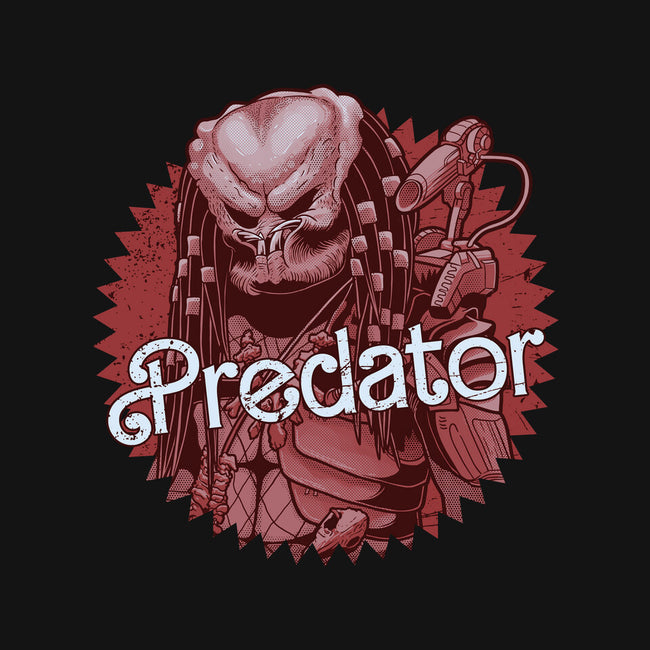Predator-None-Polyester-Shower Curtain-Astrobot Invention