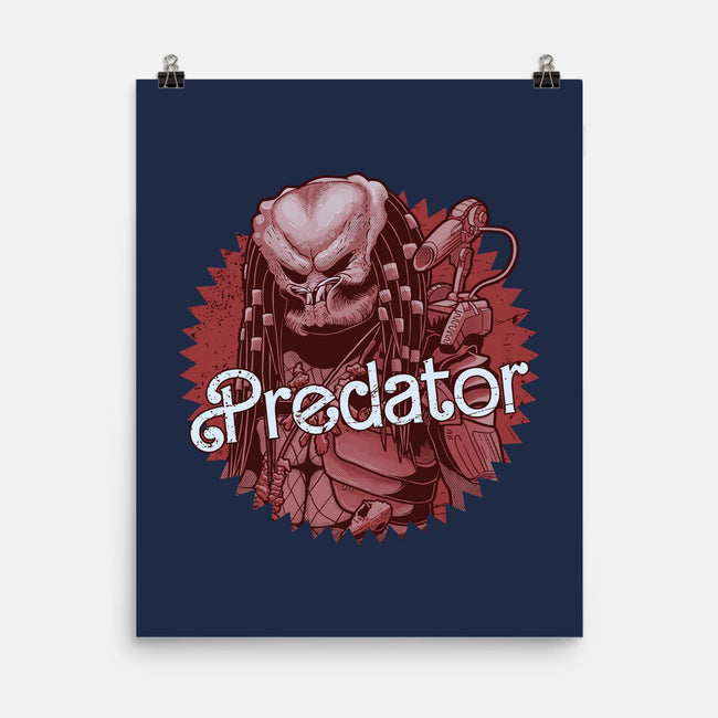 Predator-None-Matte-Poster-Astrobot Invention