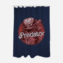 Predator-None-Polyester-Shower Curtain-Astrobot Invention