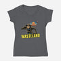 A Wasteland-Womens-V-Neck-Tee-Betmac